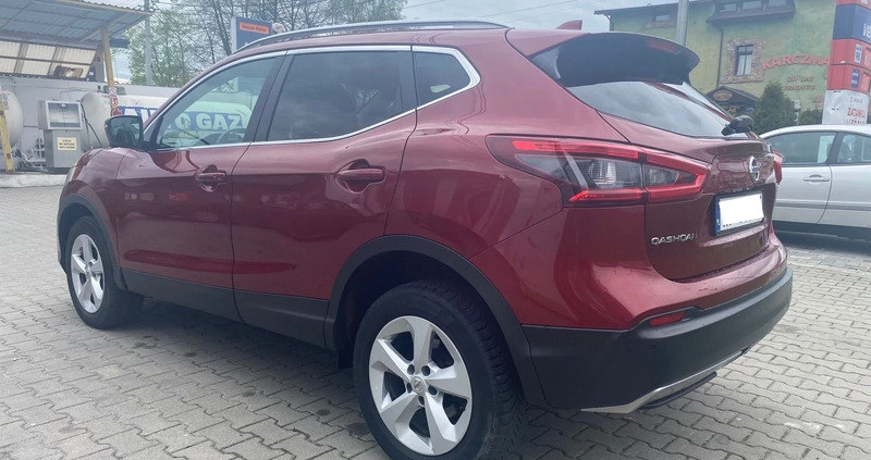 Nissan Qashqai cena 85900 przebieg: 81618, rok produkcji 2019 z Zduńska Wola małe 232